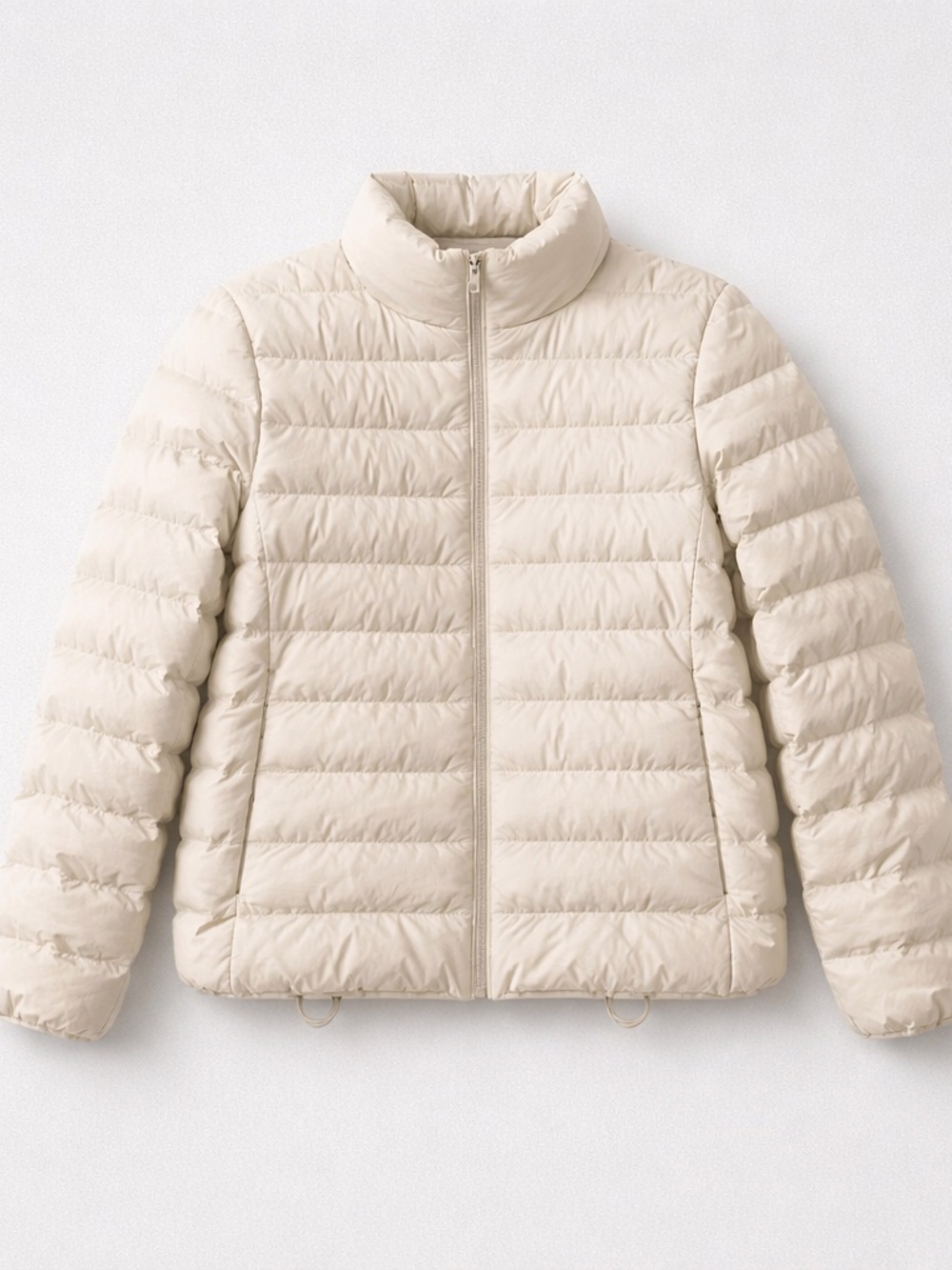 Uniqlo Women's PUFFTECH Cream Puffer Jacket (XS)